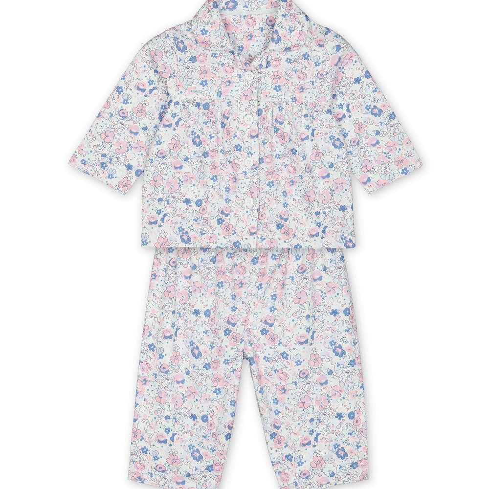 

Girls Full sleeves Floral print Pyjamas - Multicolor
