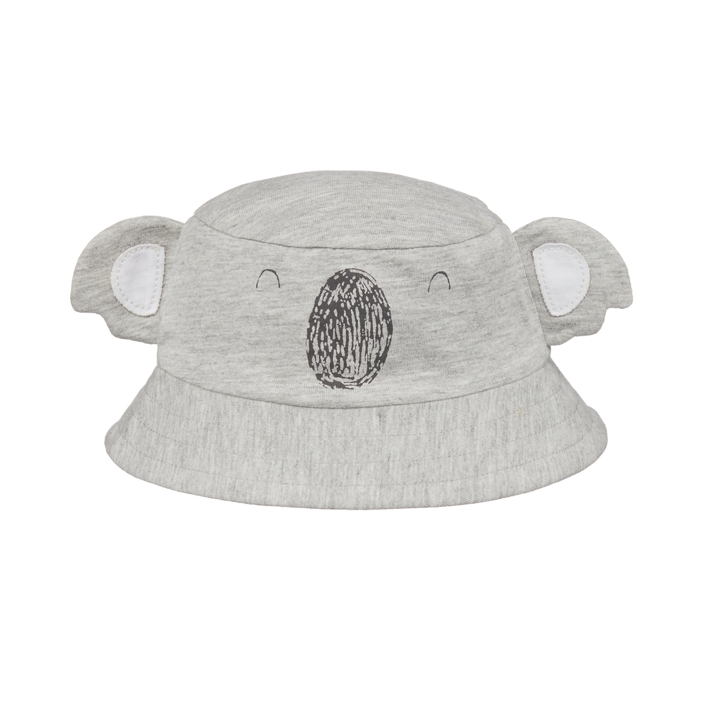 

Boys Hat Koala 3D Details - Grey