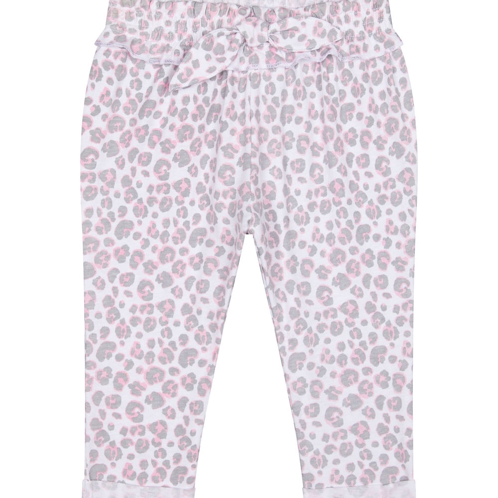 

Girls Trousers Leopard Print - Pink