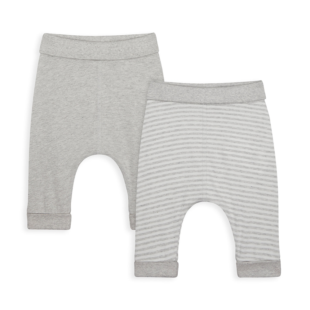 

Unisex Joggers Striped - Pack Of 2 - Grey