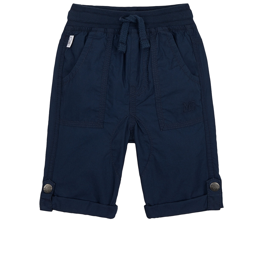 

Boys Trousers Roll-Up Hem - Navy