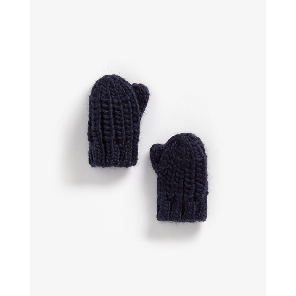 

Boys Gloves Cable Knit - Navy