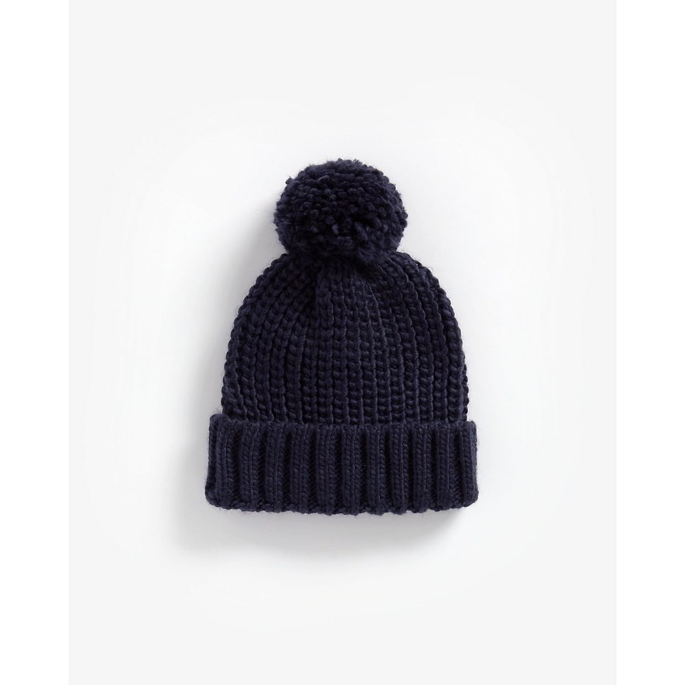 

Boys Beanie Pom Pom Detail - Navy