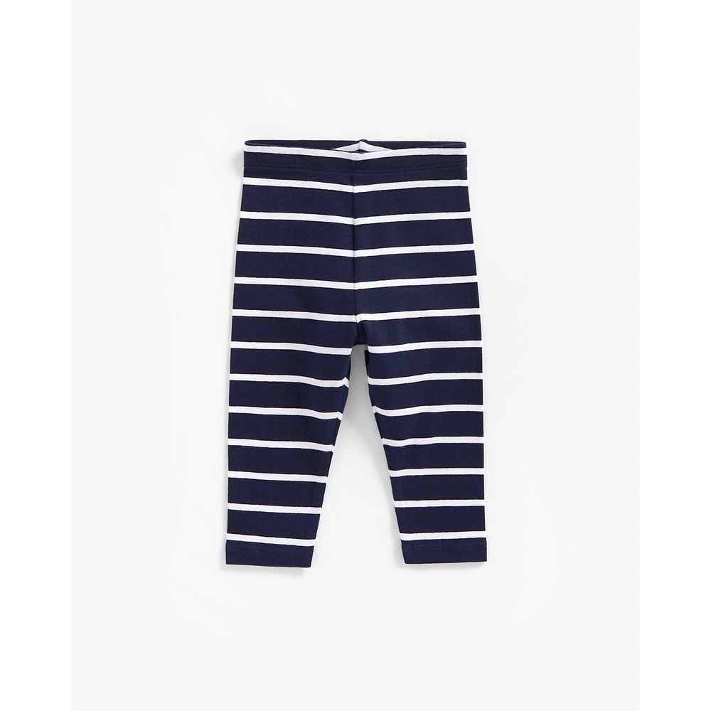 

Girls Leggings Striped - Navy