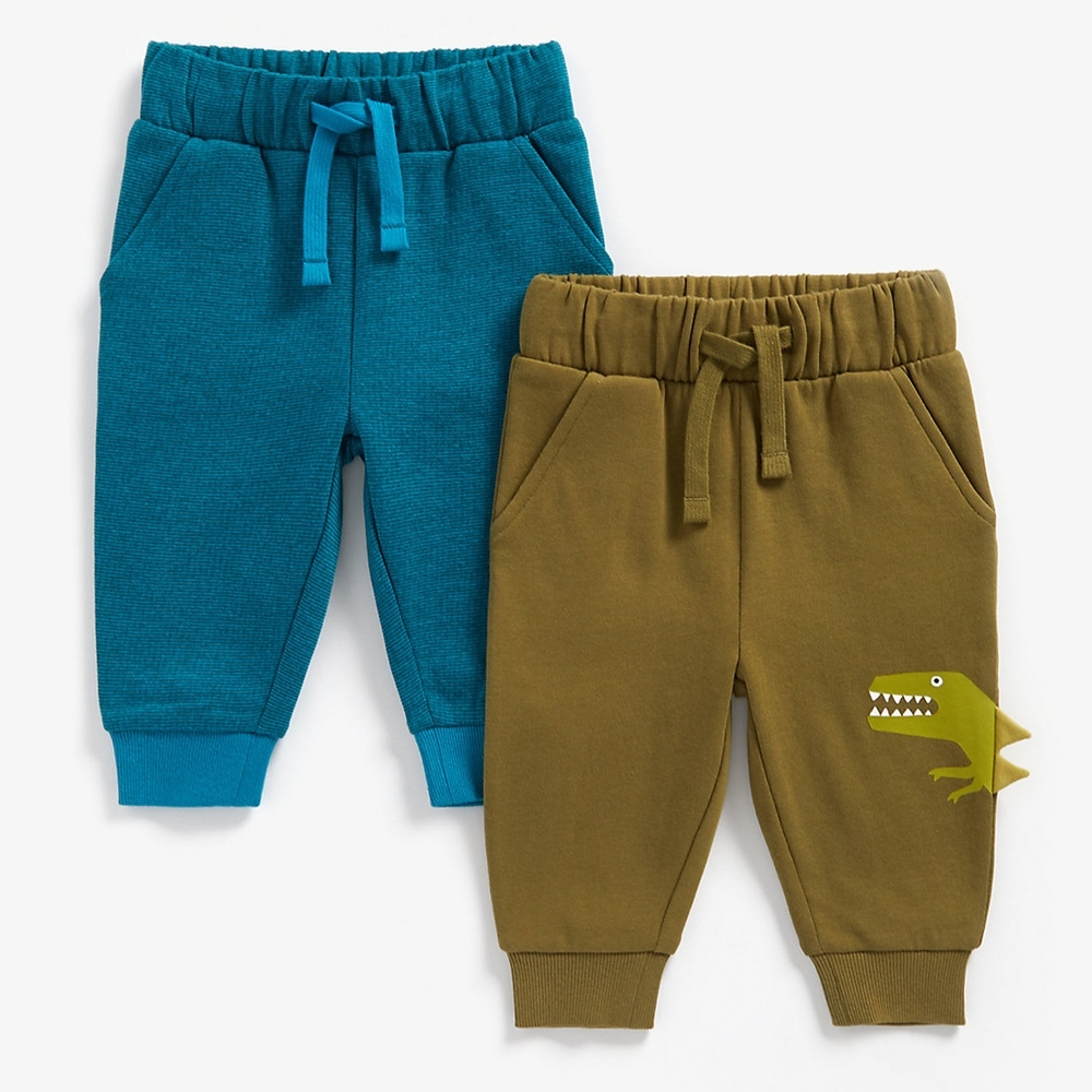 

Boys Joggers 3D Dino Spikes - Pack Of 2 - Multicolor