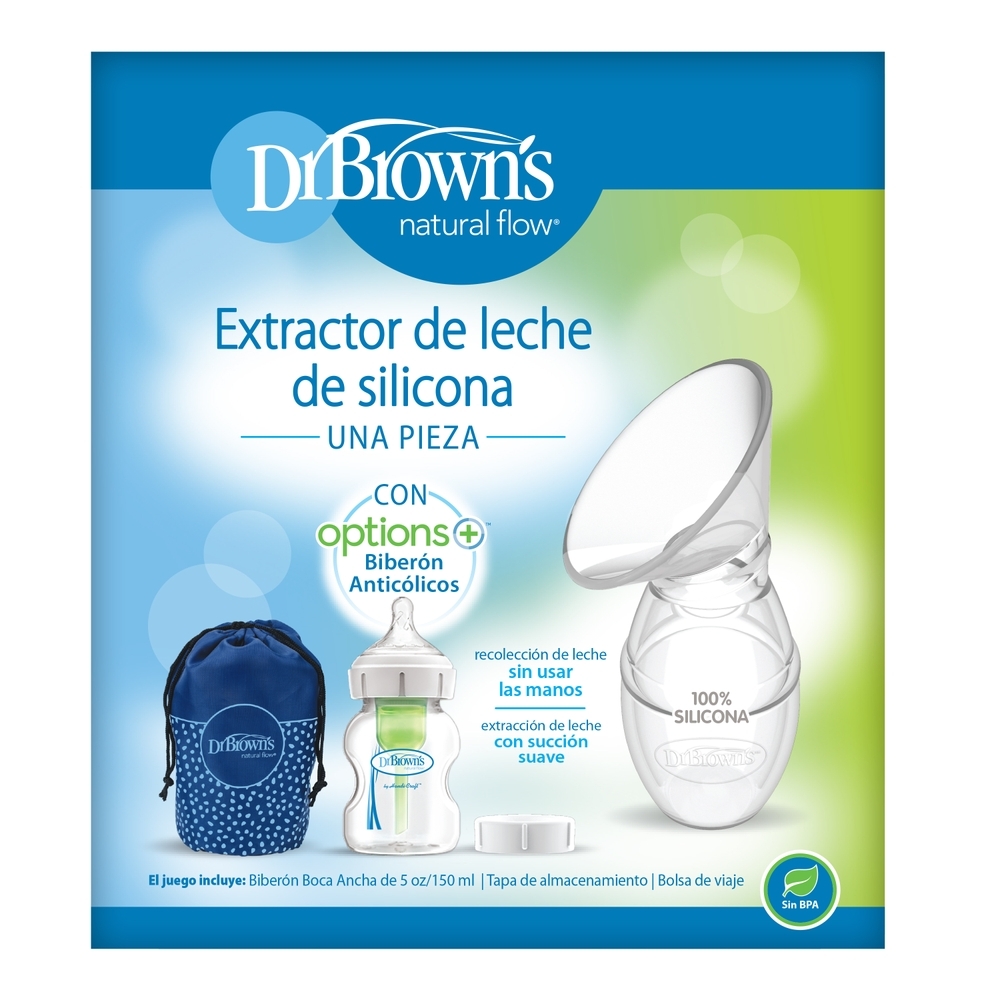 

Dr Brown's One-Piece Silicone Breast Pump White 150ml