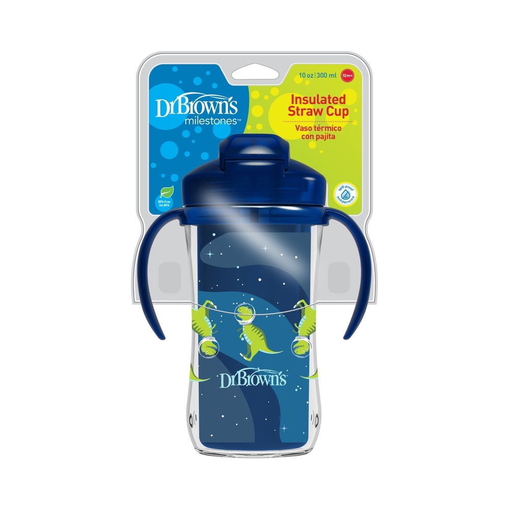 

Dr Brown's Insulated Straw Cup Blue 300ml