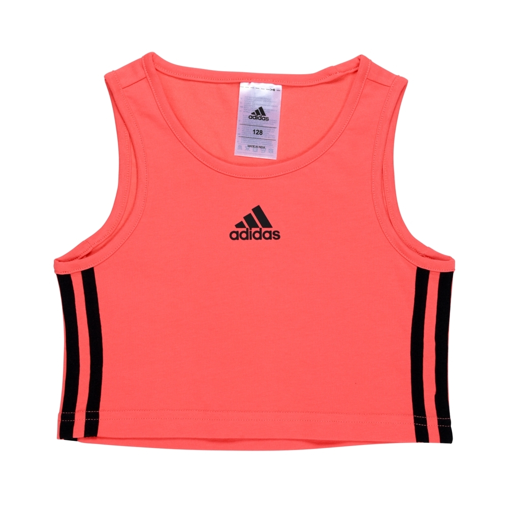 

Adidas Girls Crop Tank Top T-Shirts-Red
