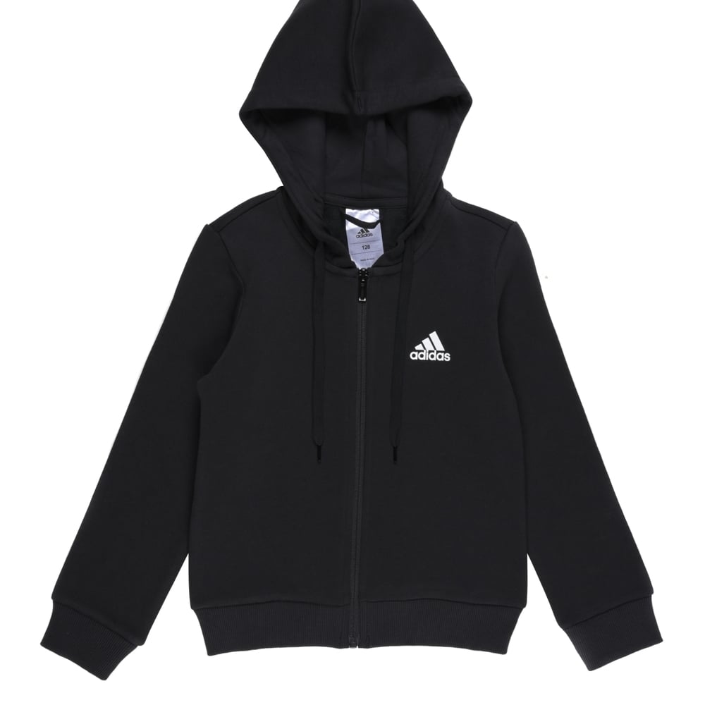 

Adidas Girls Fullzip Hoodie Tops-Black