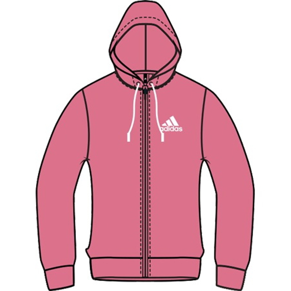 

Adidas Girls Fullzip Hoodie Tops-Pink