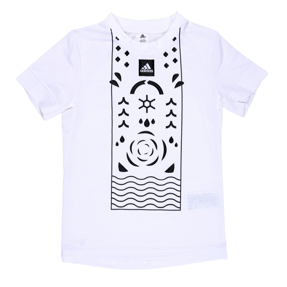 

Adidas Boys Q2 T-Shirts-White