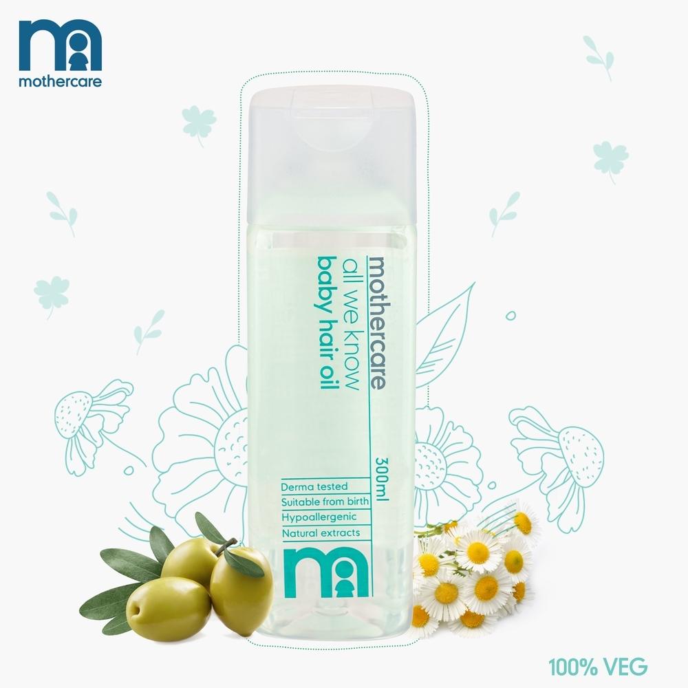 

Mothercare All We Know Baby Hair Oil 300ml