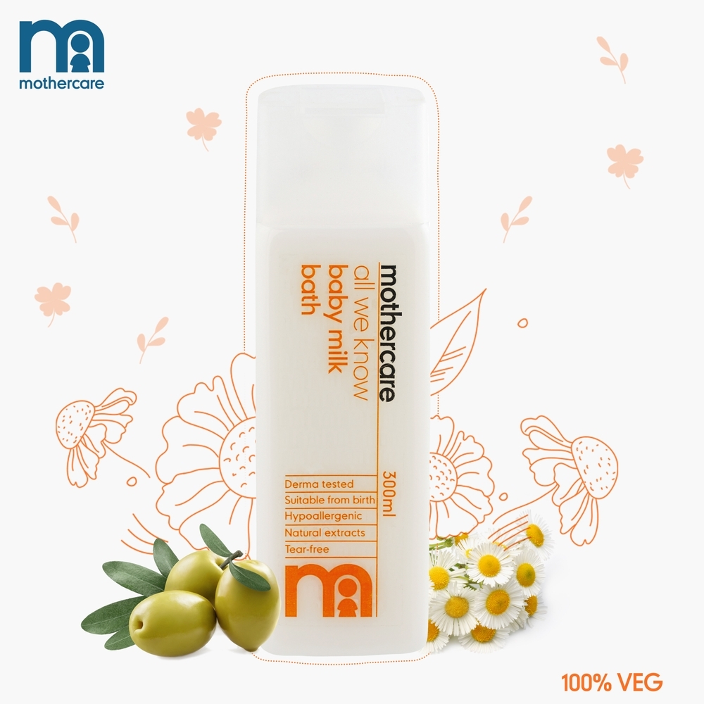 

Mothercare All We Know Baby Bath Milk 300ml