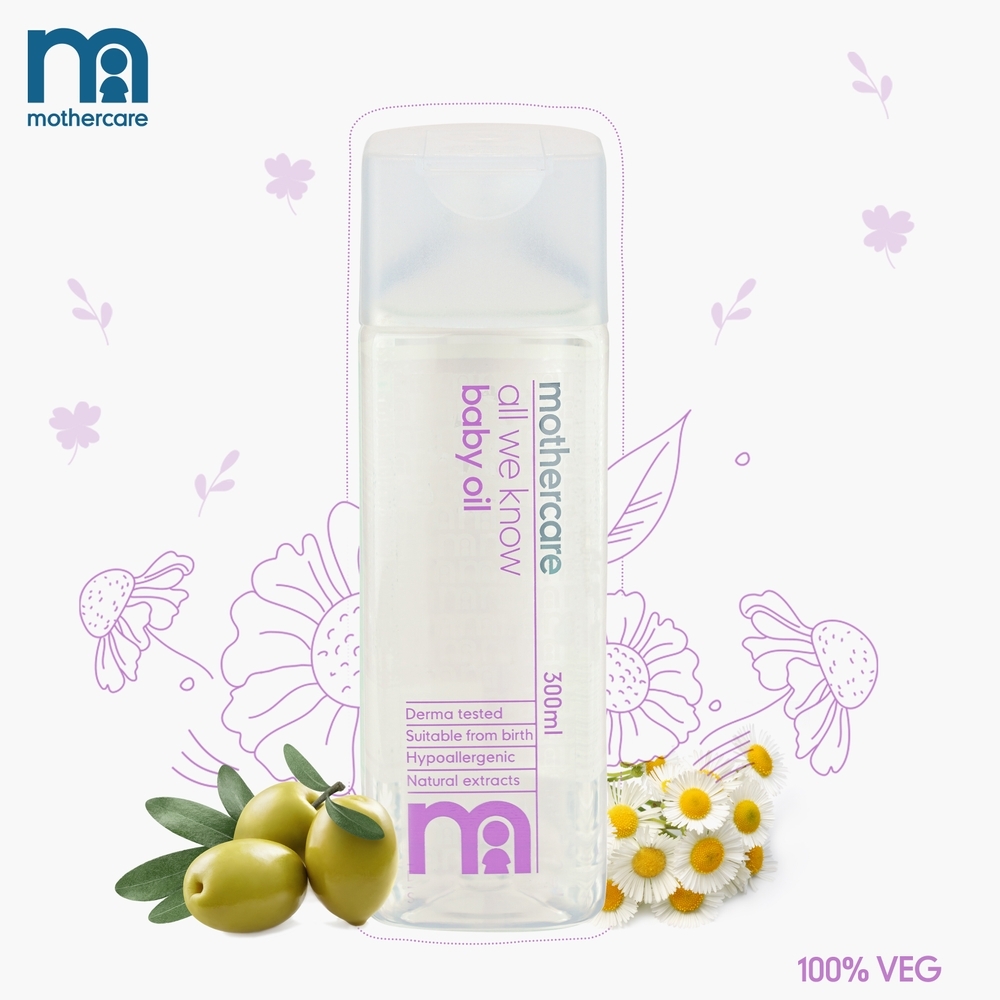 

Mothercare All We Know Baby Oil 300ml