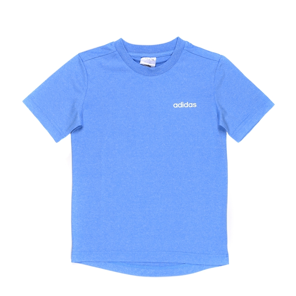 

Adidas Boys Young Boy E Plain T-Shirts-Blue