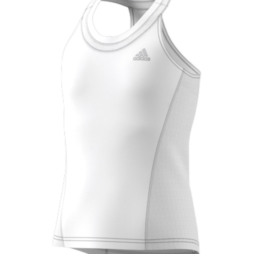 

Adidas Girls Club Tennis Tank Top T-Shirts-White