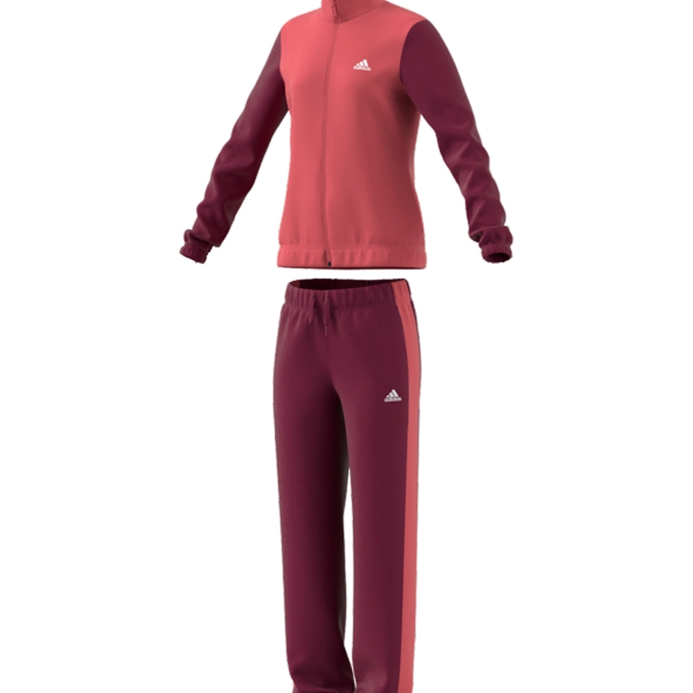 

Adidas Girls Essentials Tracksuit -Red
