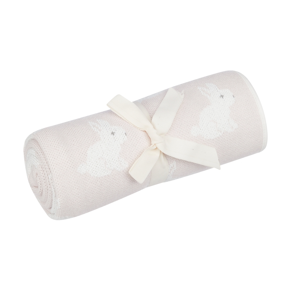 

Mothercare spring flower knitted blanket multicolor