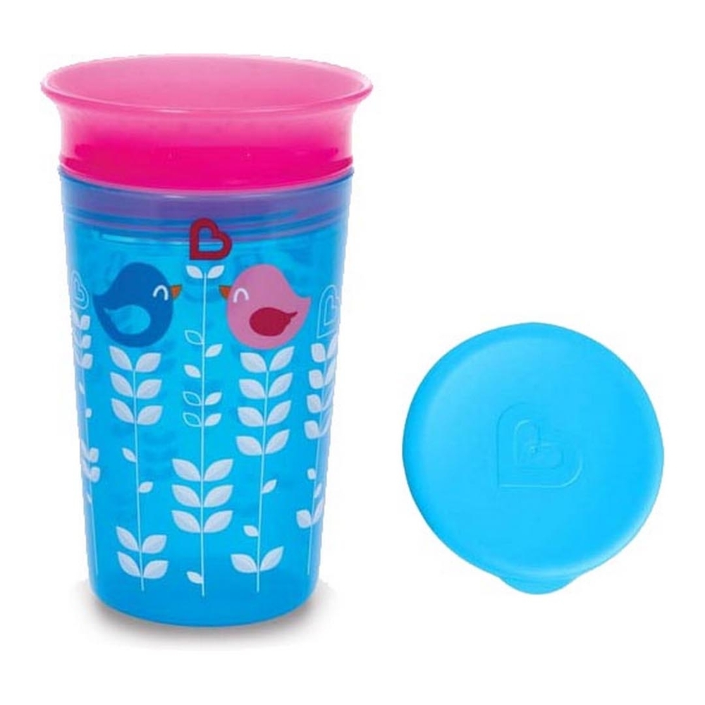 

Munchkin miracle 360 deco sippy cup blue 266ml