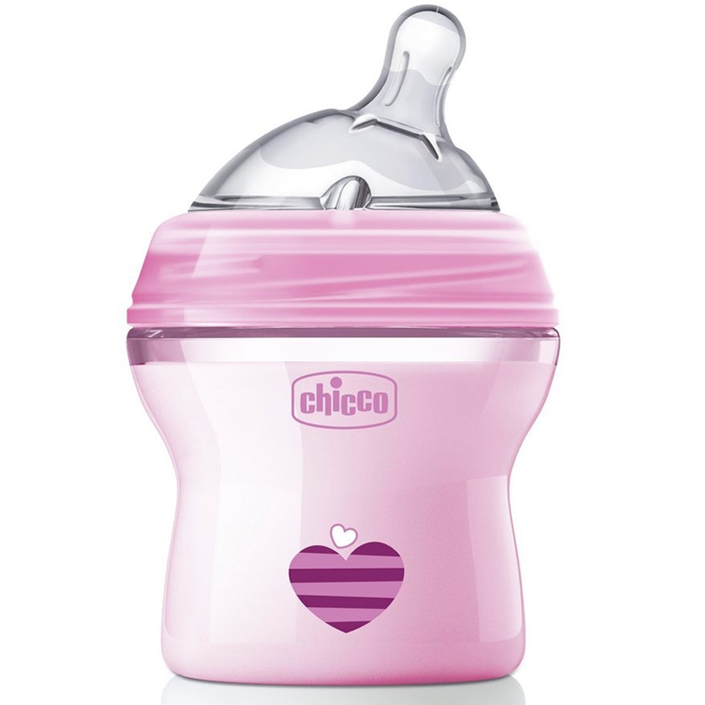 

Chicco natural feeling baby feeding bottle pink Pack of 1 150ml