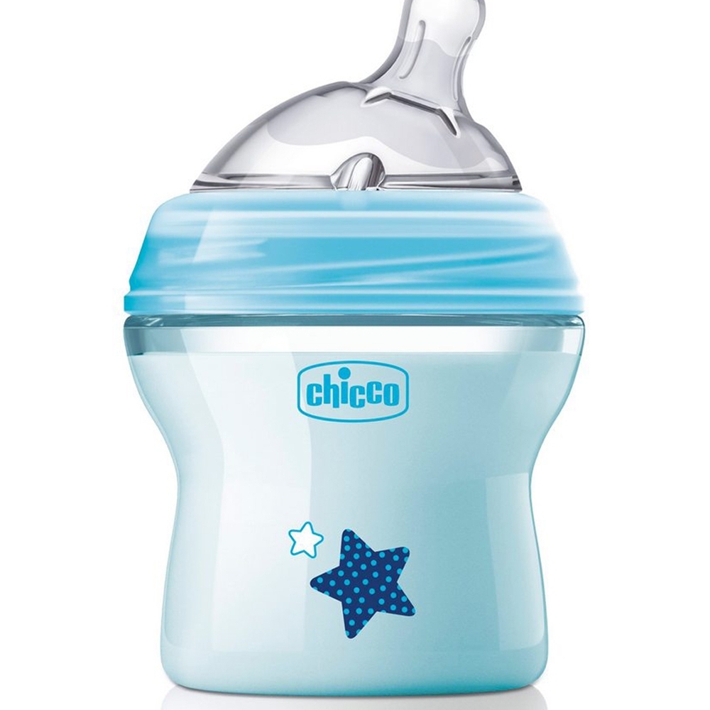 

Chicco natural feeling baby feeding bottle blue Pack of 1 150ml