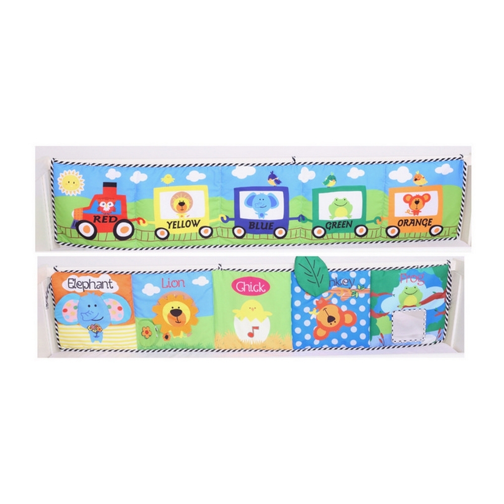 

Biba toys bed side playbook bumper multicolor