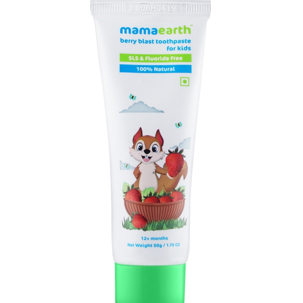 

Mamaearth berry blast toothpaste for kids 50g