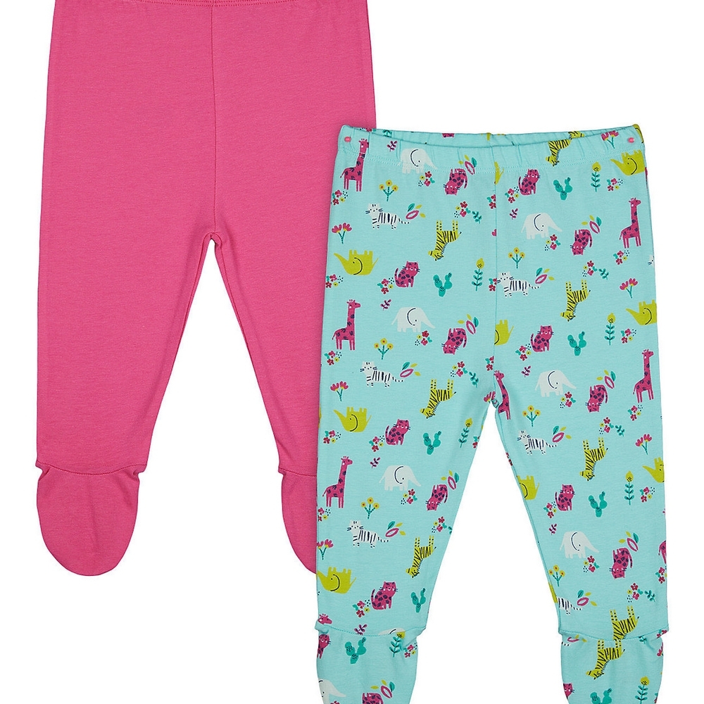 

Girls Leggings- Multicolored