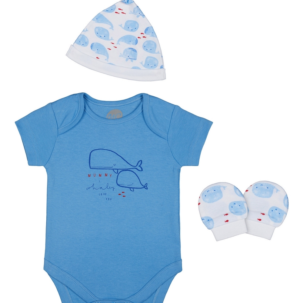 

Boys 3pcclothing set- Multicolored