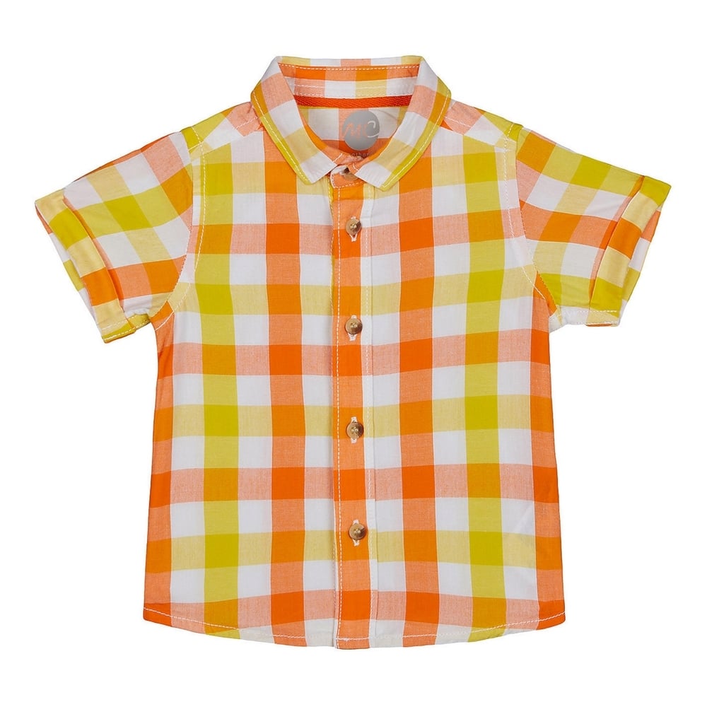 

Boys Half sleeve Shirt- Multicolored