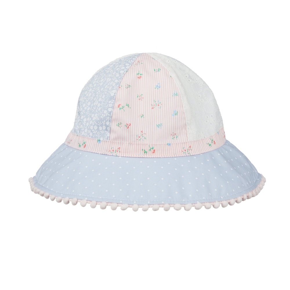 

Girls Hat Patchwork - Multicolor