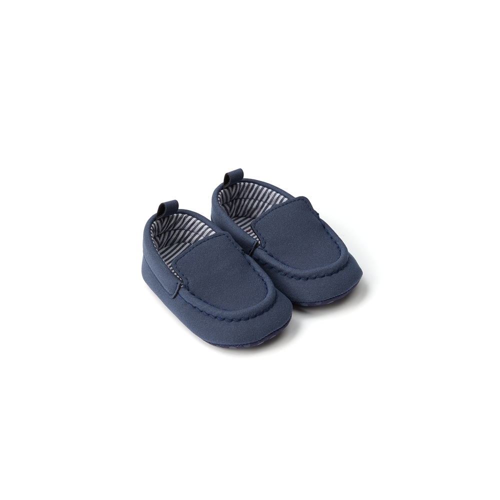 

Boys Pram Shoes - Navy