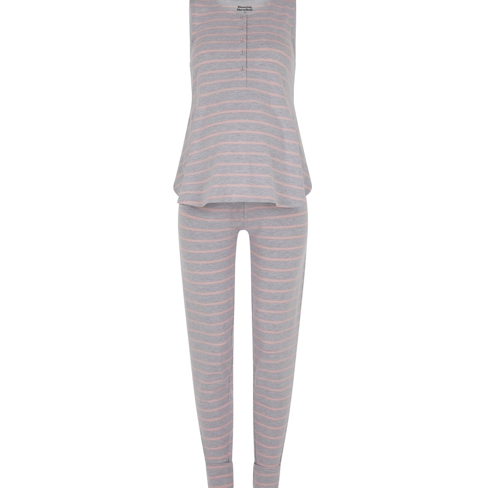 

Striped Nursing Pyjamas