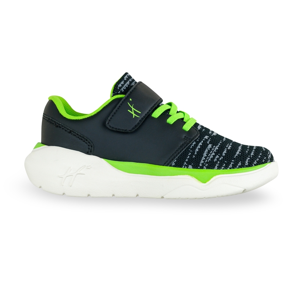 

H by hamleys boys sneakers- blackgreen pack of 1