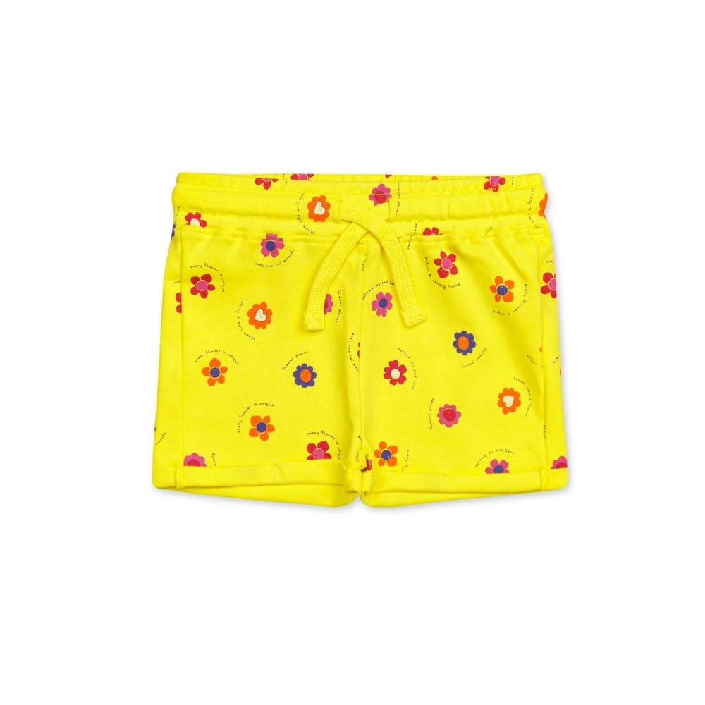 

H by hamleys baby girl rainbow shorts - yellow pack of 1