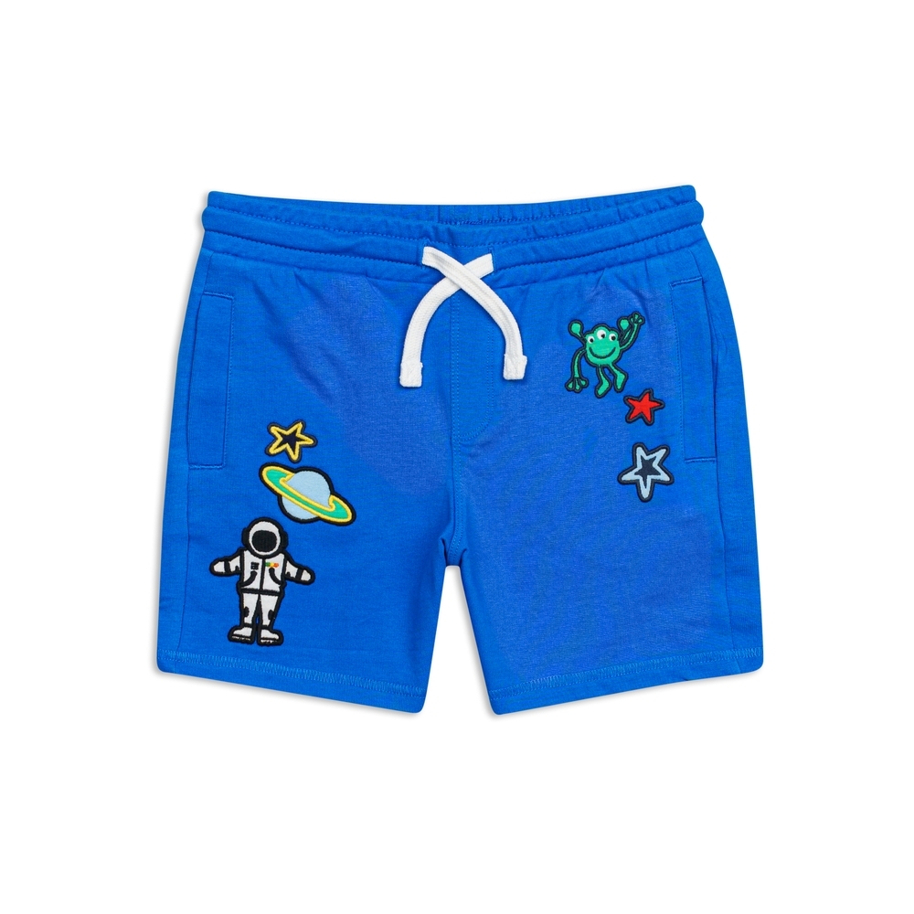 

H by hamleys boys rollup shorts- -blue pack of 1