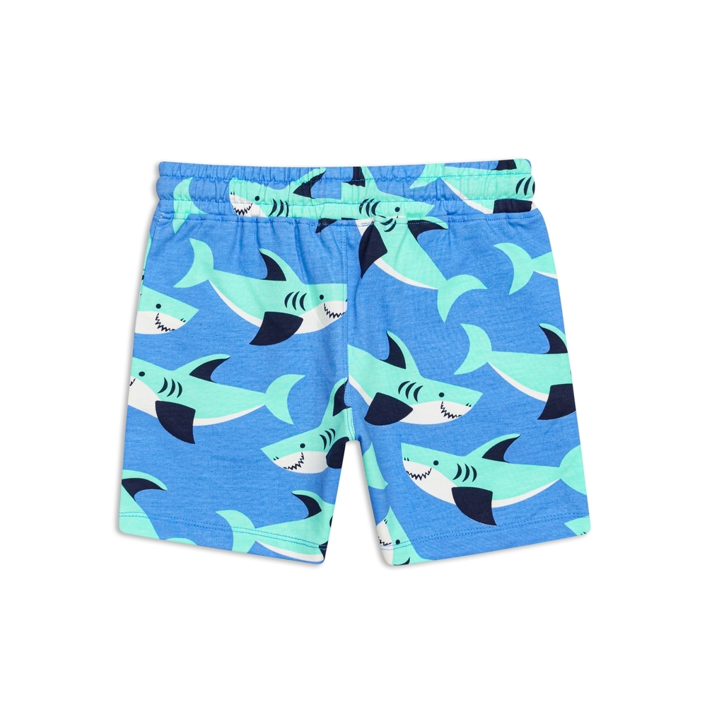 

H by hamleys boys shark print shorts- multi pack of 1