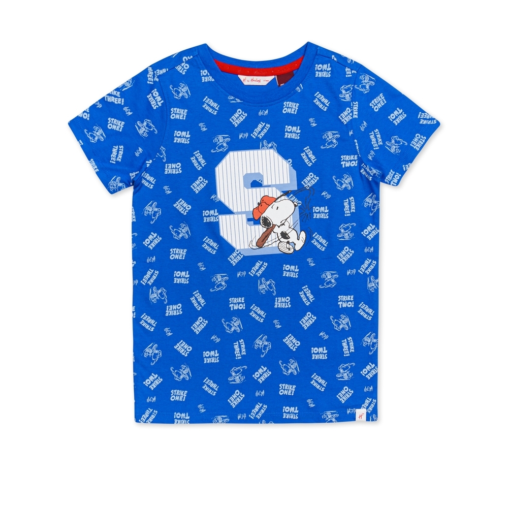 

H by hamleys boys character t-shirt- blue pack of 1