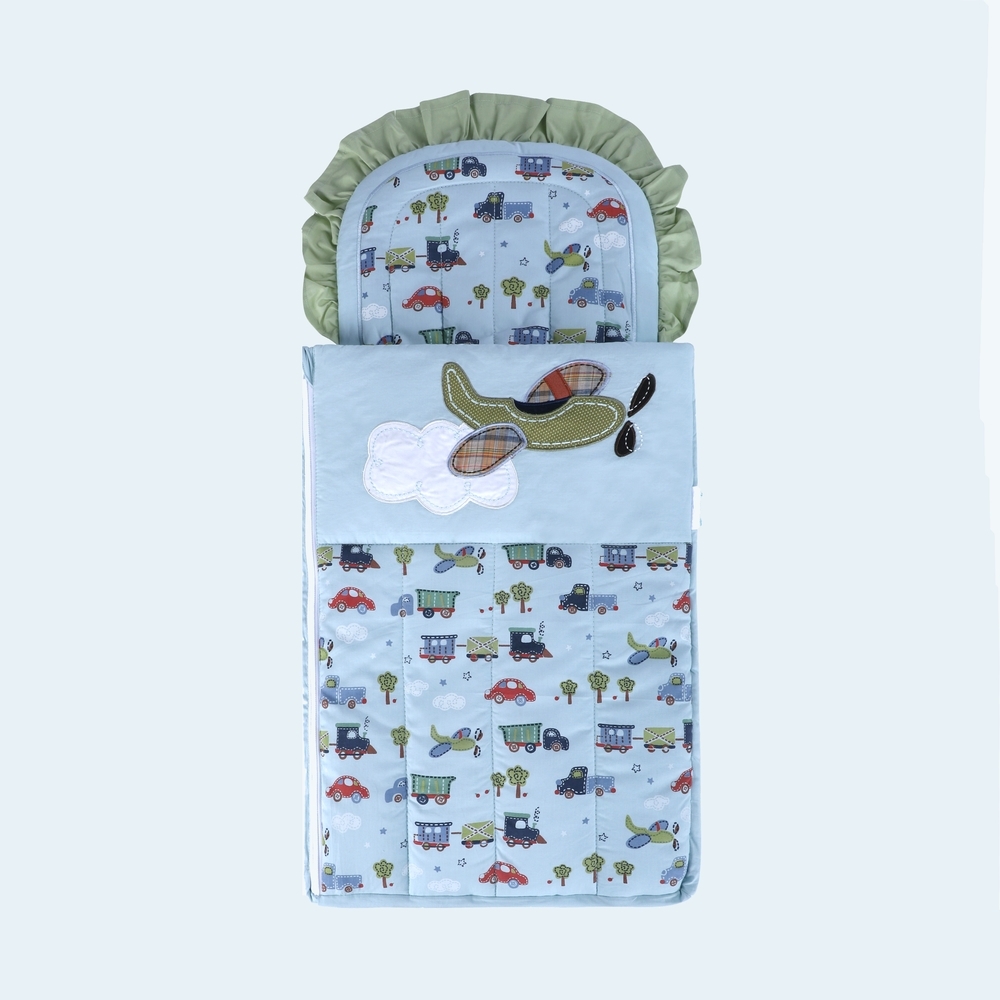 

Abracadabra transport baby nest bag blue