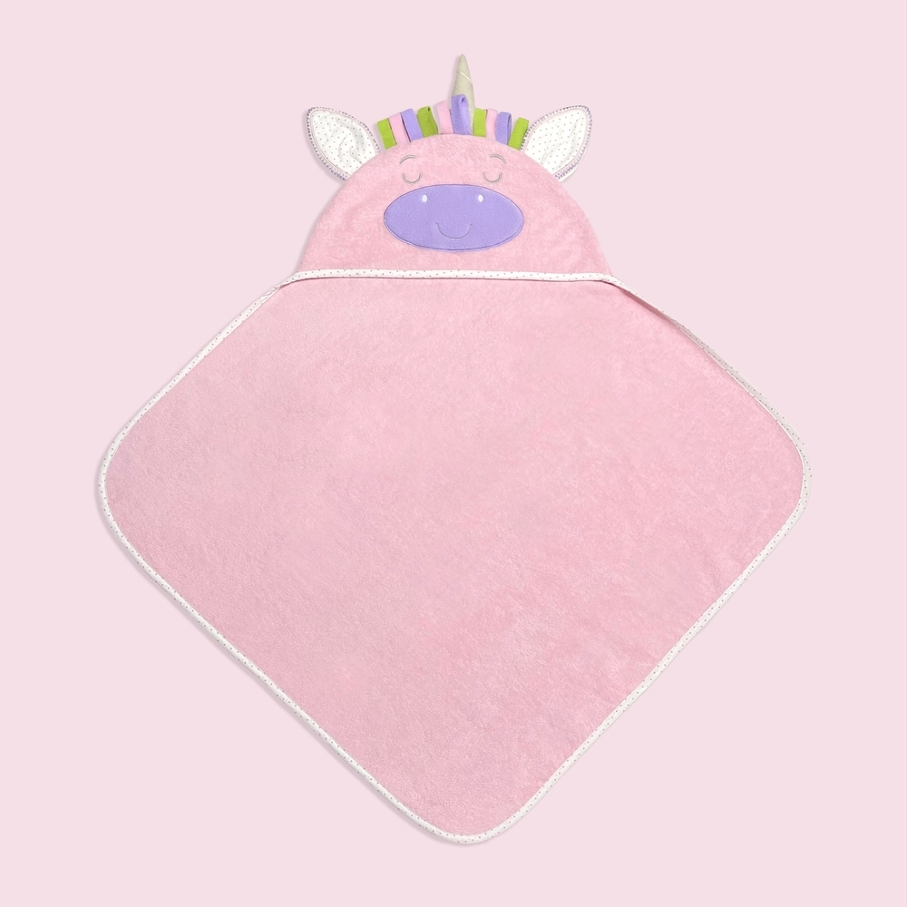 

Abracadabra 3D Unicorn Hooded Towel Pink