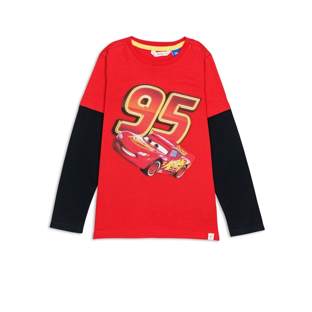 

Boys Full Sleeves T-shirt -Pack of 1-Red