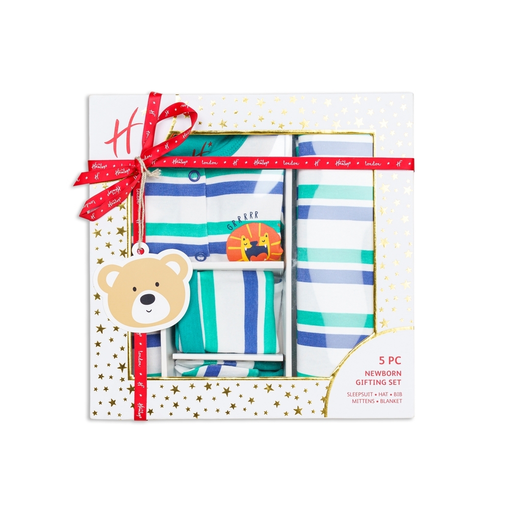 

Boys Gift Sets -Pack of 5-Green Multi