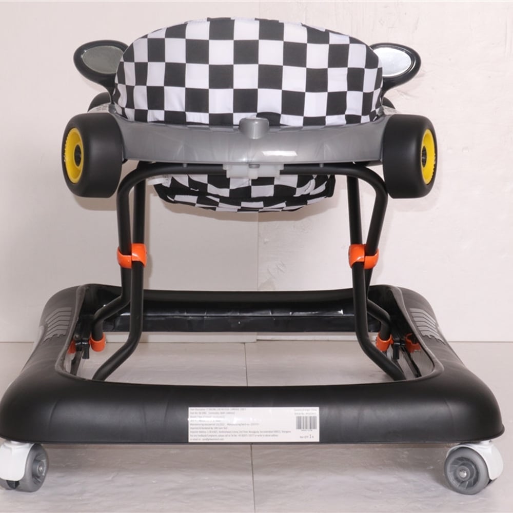 

Comdaq F1 Racing Car Musical Baby Carriage Grey