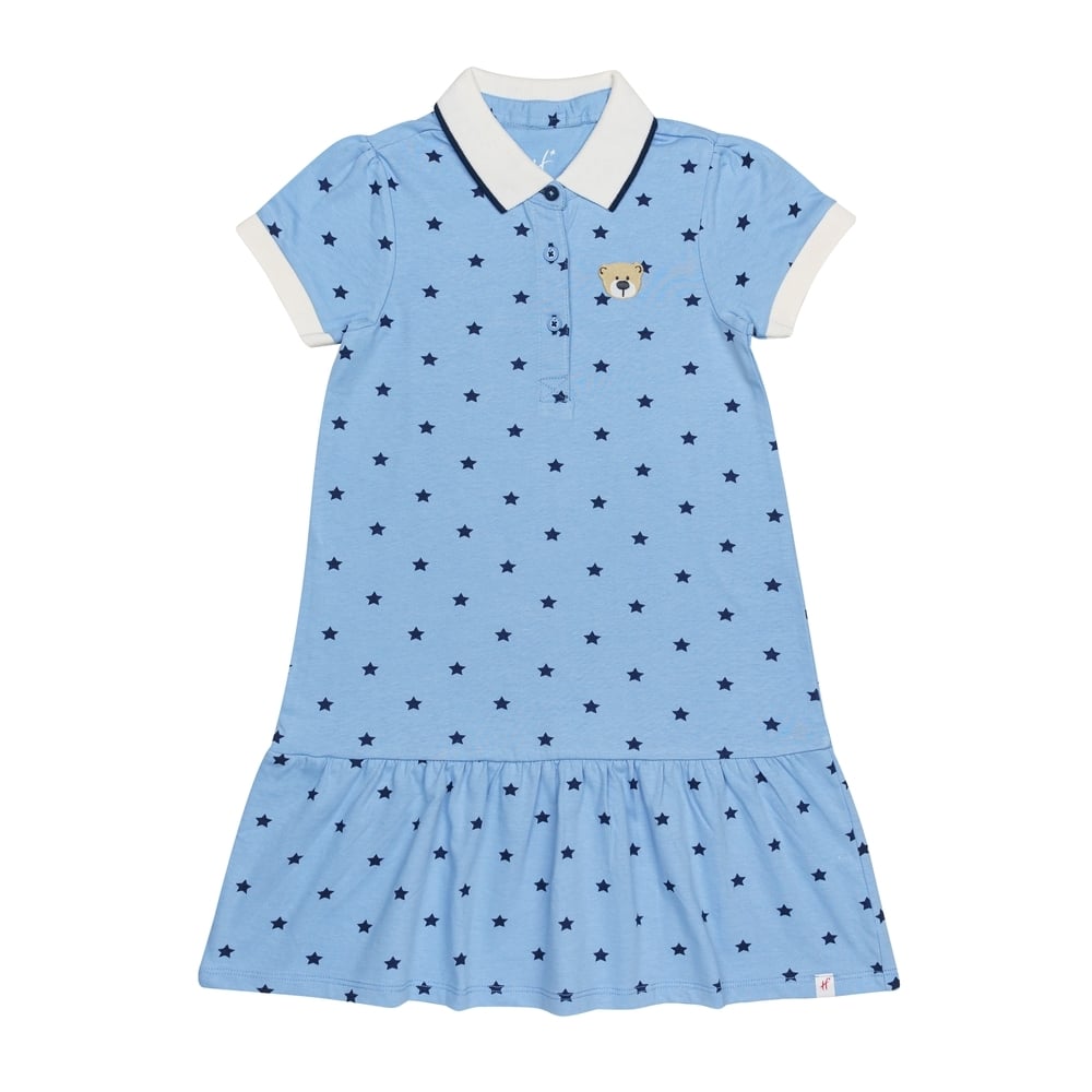 

H by Hamleys Girls Short Sleeves Dress Polo -Multicolor