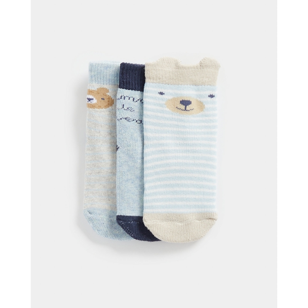 

Boys Socks -Pack of 3-Blue