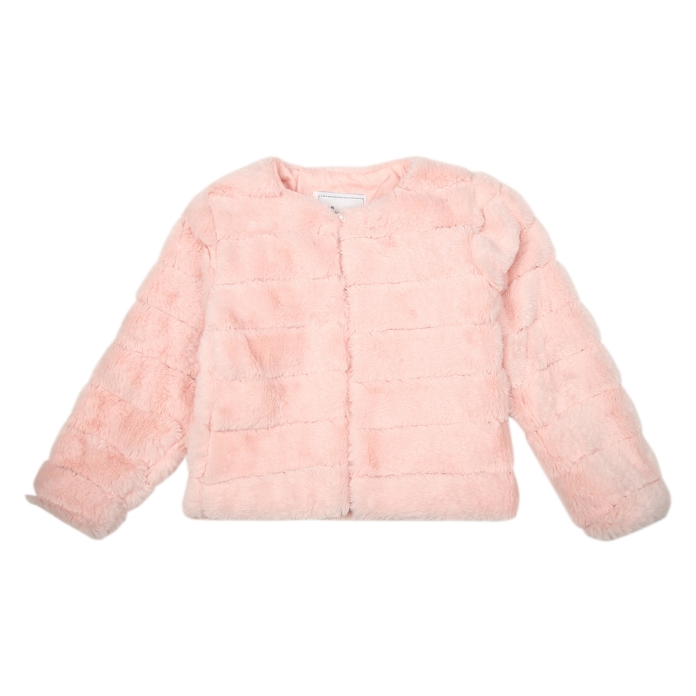 

Girls Full Sleeves Jacket - Pink