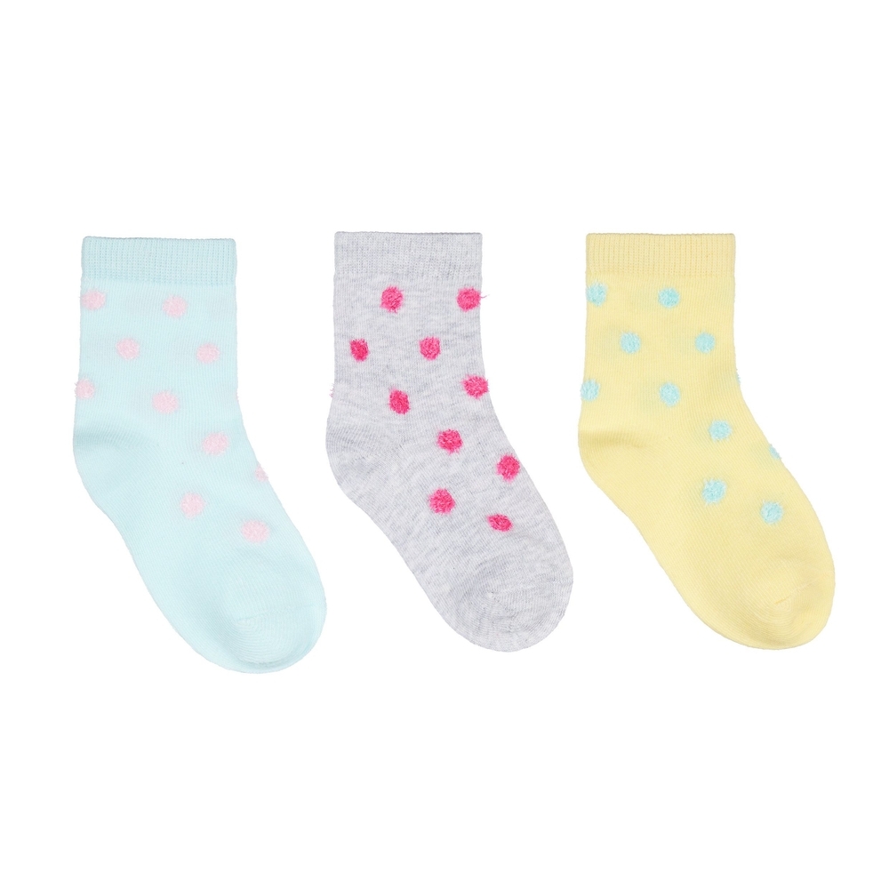 

Girls Fairy Socks - Pack Of 3 - Multicolored