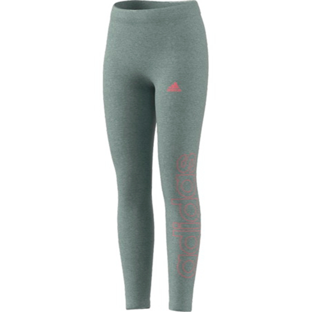 

Adidas Girls Essentials Logo Leggings -Grey