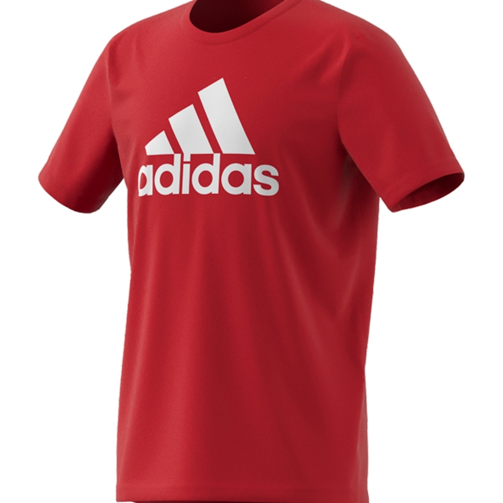 

Adidas Boys D2M Big Logo T-Shirts-Red