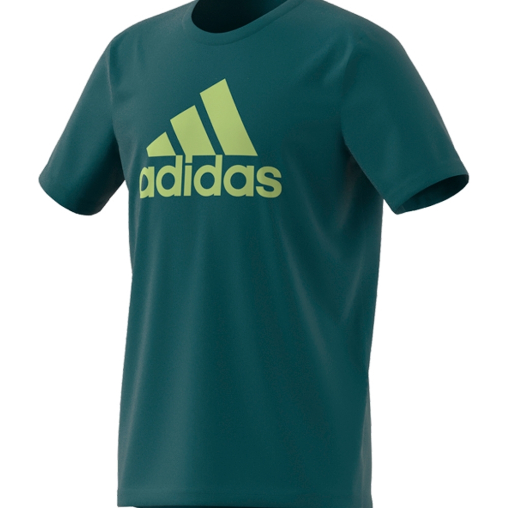 

Adidas Boys D2M Big Logo T-Shirts-Teal